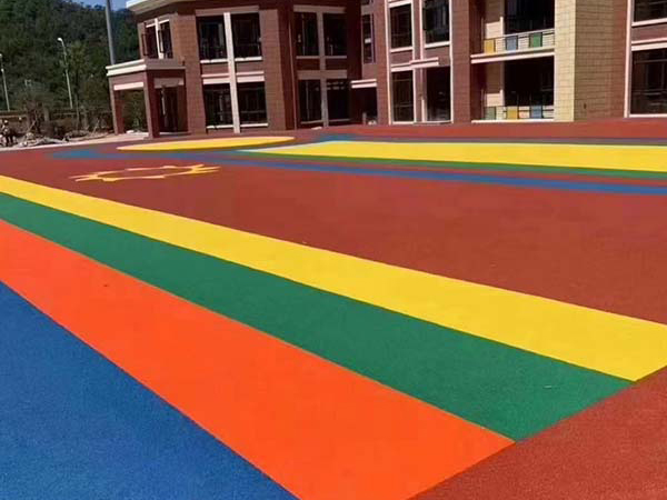 別墅小區塑膠跑道