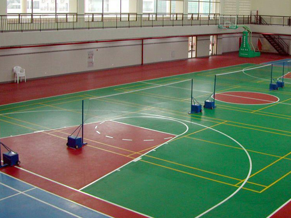 室內硅pu籃球場