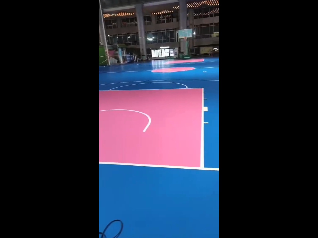 室內硅pu籃球場